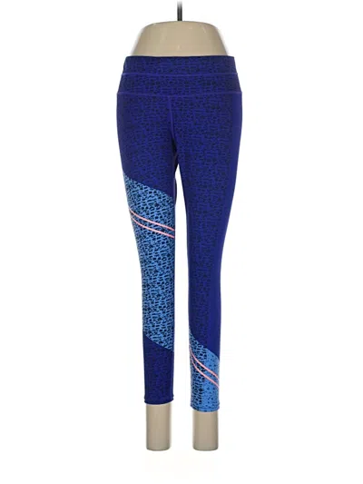 Pre-owned Athleta Active Pants In Blue