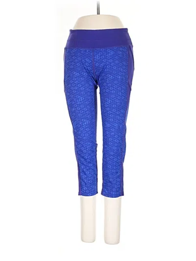Pre-owned Athleta Active Pants In Blue