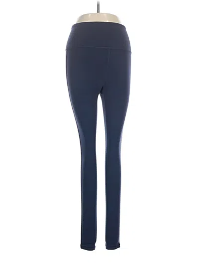 Pre-owned Athleta Active Pants In Blue