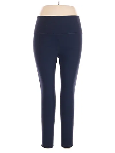 Pre-owned Athleta Active Pants In Blue