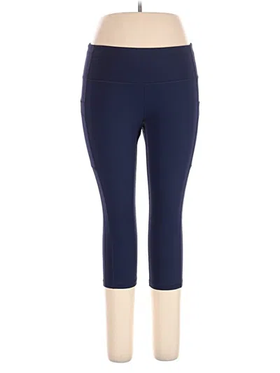 Pre-owned Athleta Active Pants In Blue