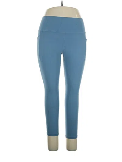 Pre-owned Athleta Active Pants In Blue
