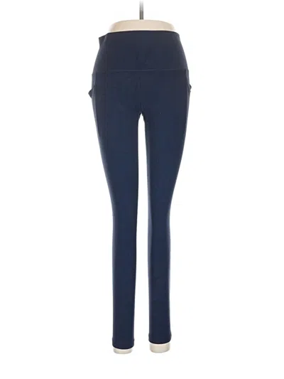 Pre-owned Athleta Active Pants In Blue