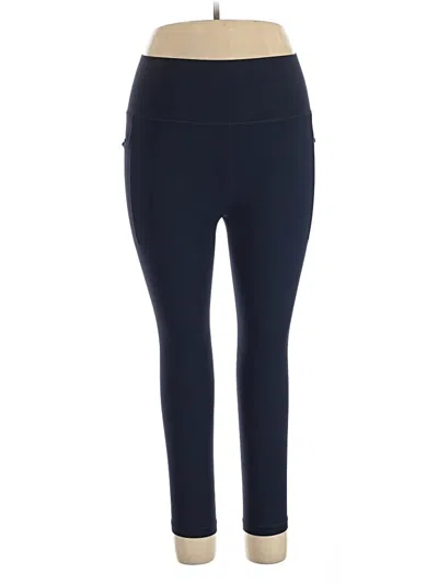 Pre-owned Athleta Active Pants In Blue