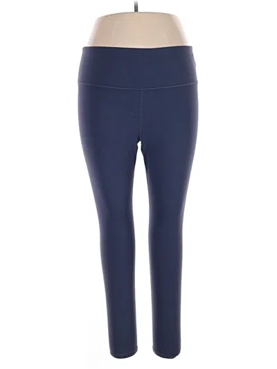 Pre-owned Athleta Active Pants In Blue