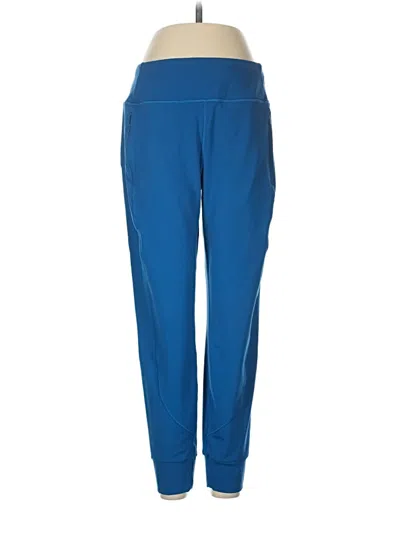 Pre-owned Athleta Active Pants In Blue