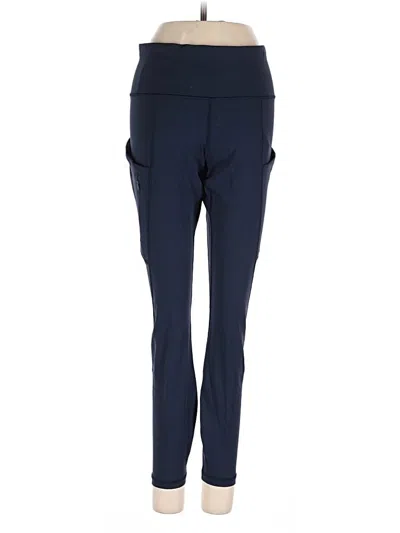 Pre-owned Athleta Active Pants In Blue