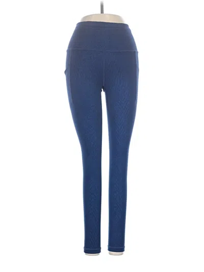 Pre-owned Athleta Active Pants In Blue