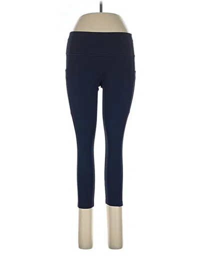 Pre-owned Athleta Active Pants In Blue