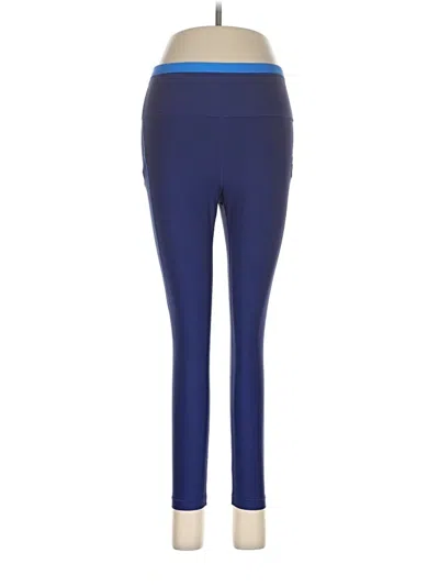 Pre-owned Athleta Active Pants In Blue