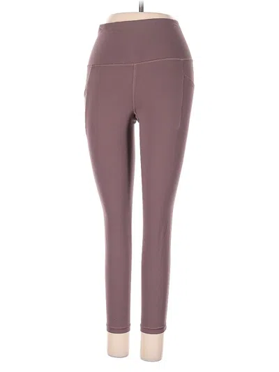 Pre-owned Athleta Active Pants In Brown