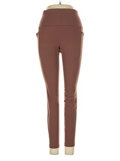 Pre-owned Athleta Active Pants In Brown
