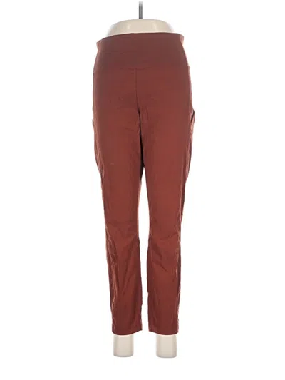 Pre-owned Athleta Active Pants In Brown