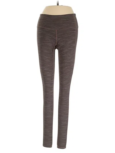 Pre-owned Athleta Active Pants In Brown