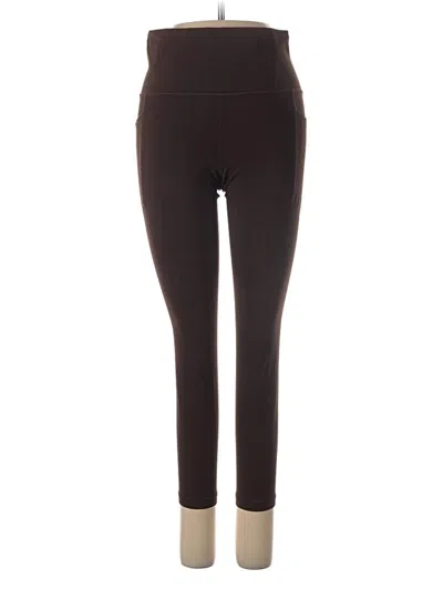 Pre-owned Athleta Active Pants In Brown
