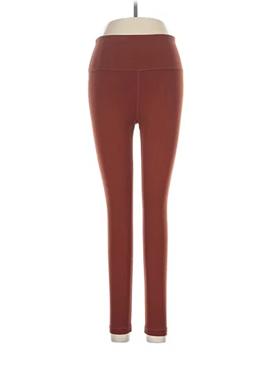 Pre-owned Athleta Active Pants In Brown