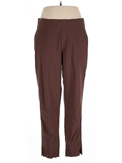 Pre-owned Athleta Active Pants In Brown