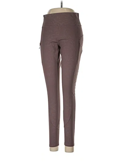 Pre-owned Athleta Active Pants In Brown