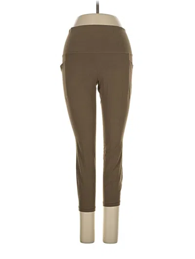 Pre-owned Athleta Active Pants In Brown