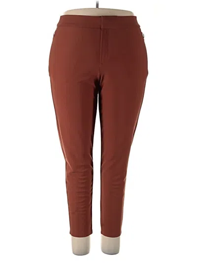 Pre-owned Athleta Active Pants In Brown