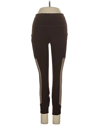 Pre-owned Athleta Active Pants In Brown