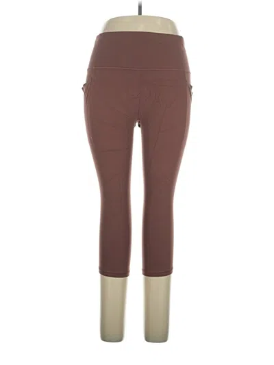 Pre-owned Athleta Active Pants In Brown