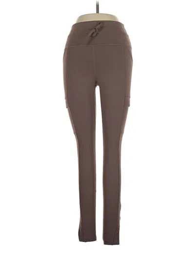 Pre-owned Athleta Active Pants In Brown