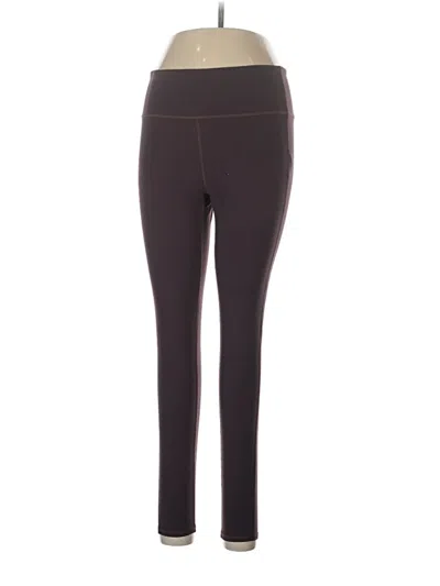 Pre-owned Athleta Active Pants In Brown