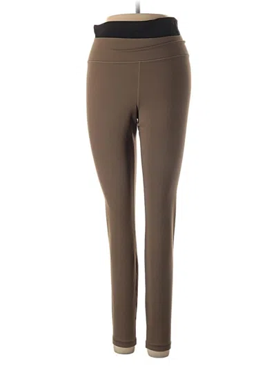 Pre-owned Athleta Active Pants In Brown