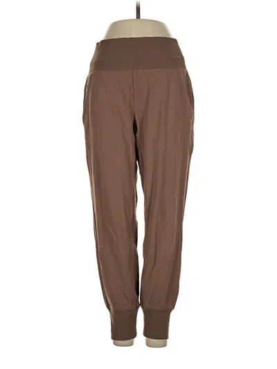 Pre-owned Athleta Active Pants In Brown