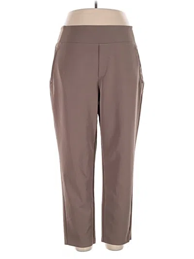 Pre-owned Athleta Active Pants In Brown
