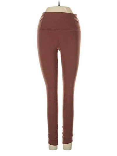 Pre-owned Athleta Active Pants In Brown