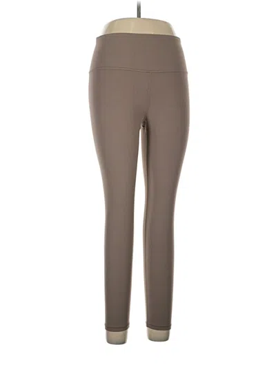 Pre-owned Athleta Active Pants In Brown
