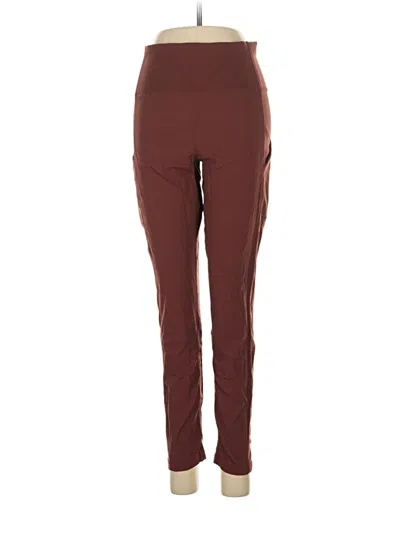Pre-owned Athleta Active Pants In Brown