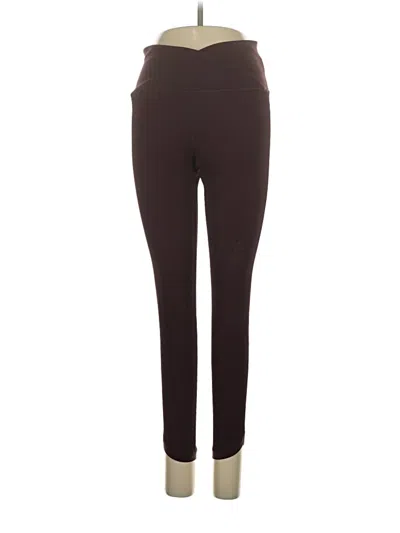 Pre-owned Athleta Active Pants In Brown