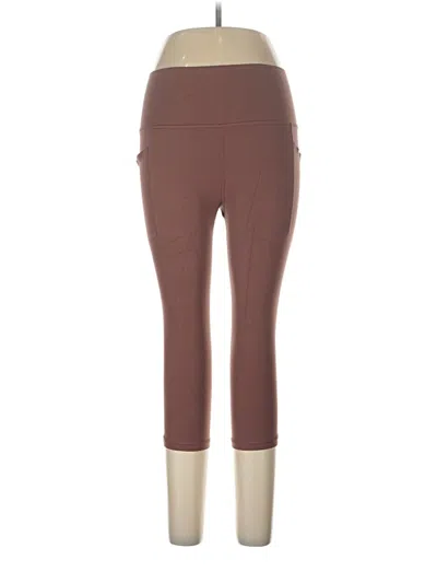 Pre-owned Athleta Active Pants In Brown