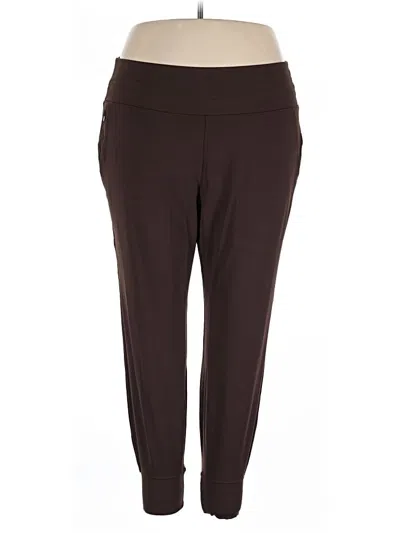 Pre-owned Athleta Active Pants In Brown