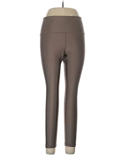 Pre-owned Athleta Active Pants In Brown