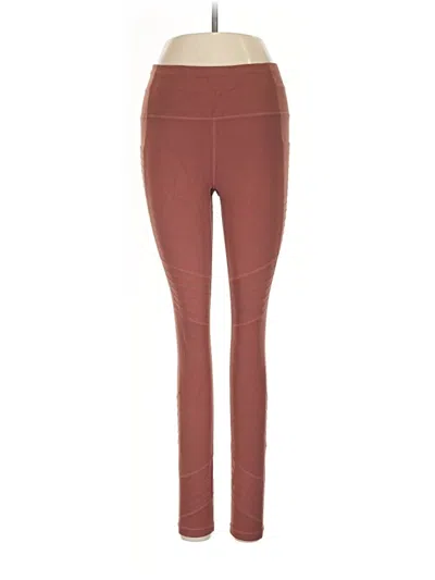 Pre-owned Athleta Active Pants In Brown