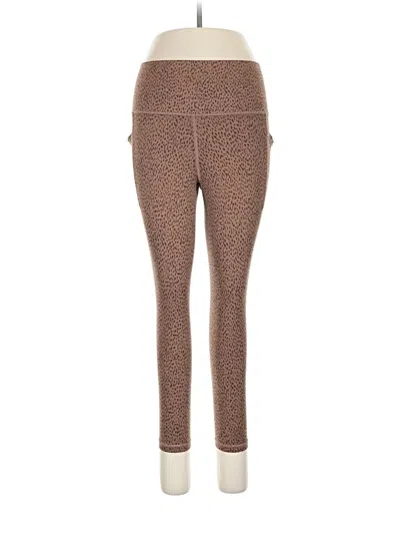 Pre-owned Athleta Active Pants In Brown