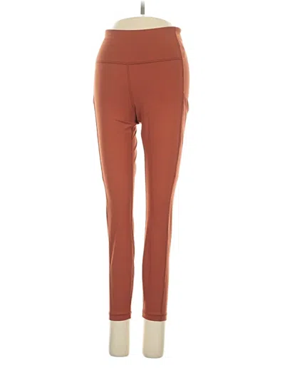 Pre-owned Athleta Active Pants In Brown
