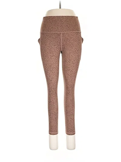Pre-owned Athleta Active Pants In Brown