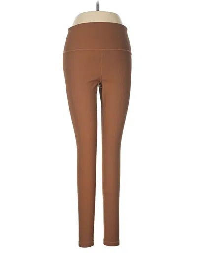 Pre-owned Athleta Active Pants In Brown