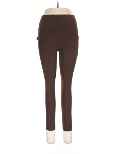Pre-owned Athleta Active Pants In Brown