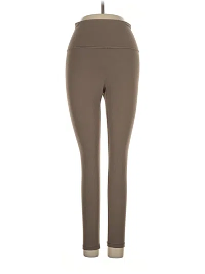 Pre-owned Athleta Active Pants In Brown