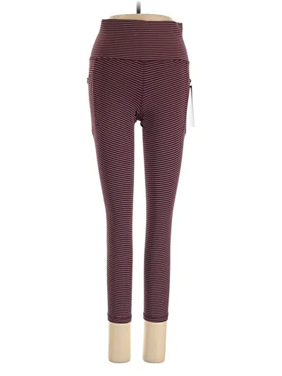 Athleta Active Pants In Burgundy