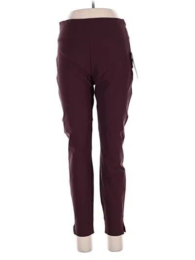 Athleta Active Pants In Burgundy