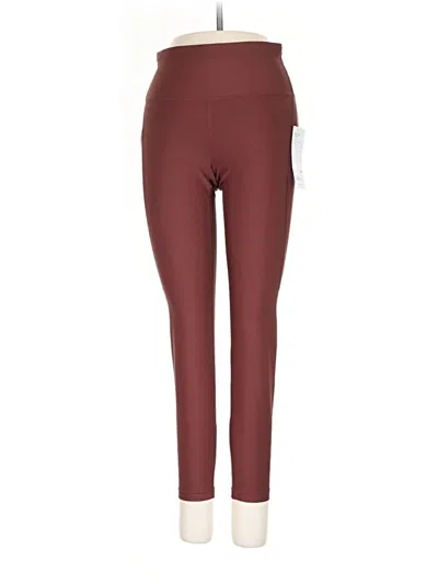 Athleta Active Pants In Burgundy