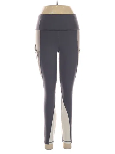 Pre-owned Athleta Active Pants In Gray