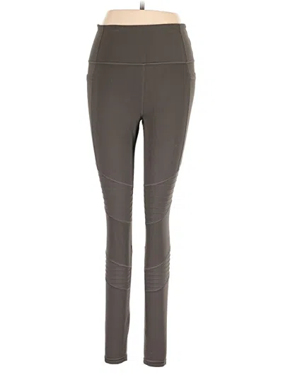 Pre-owned Athleta Active Pants In Gray